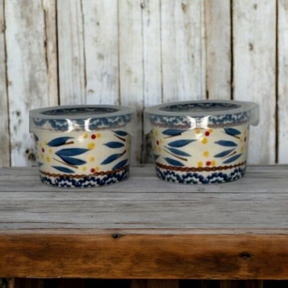 Temptations Old World 5 oz. Ramekins With Lids Set Of 2 - Picture 3 of 3